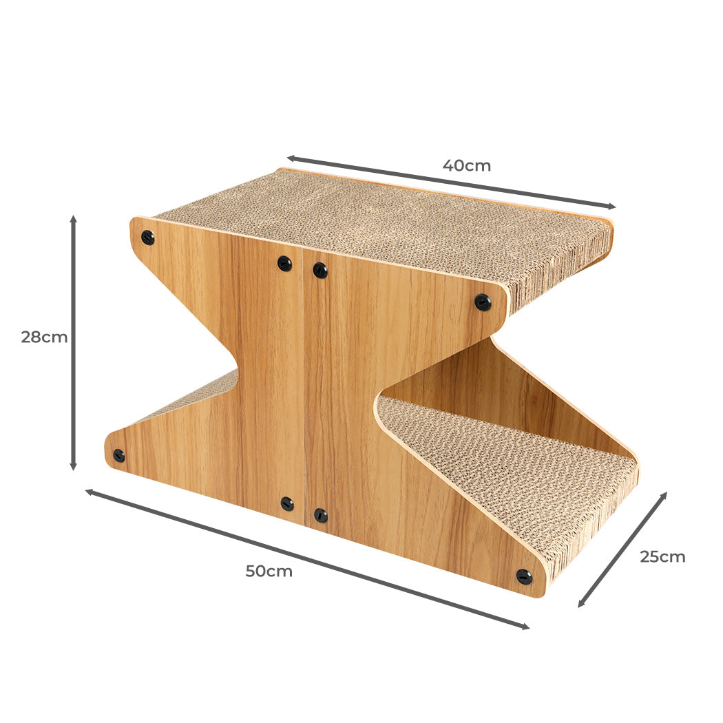 NNEIDS PaWz Cat Scratching Scratcher Board