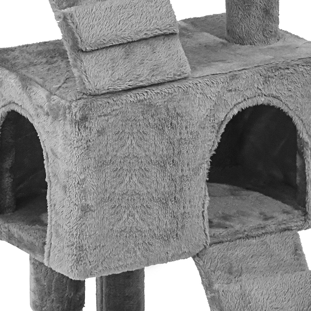 PaWz Cat Tree Scratching Post Scratcher Grey